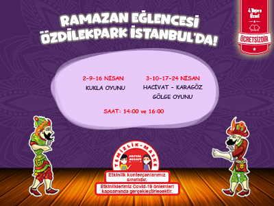 Ramazan Eğlencesi ÖzdilekPark İstanbul'daydı!