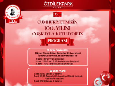 Cumhuriyetimizin 100. Yılı Coşkuyla Kutladık!