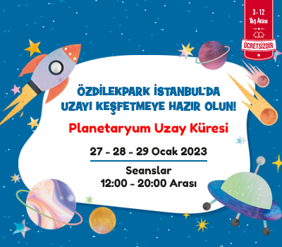 Planetaryum Uzay Küresi ÖzdilekPark İstanbul'daydı!